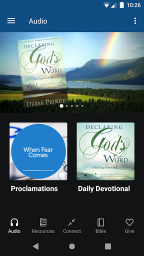 Screenshot of Derek Prince Ministries
