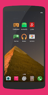 Kawa — zrzut ekranu z pakietem ikon