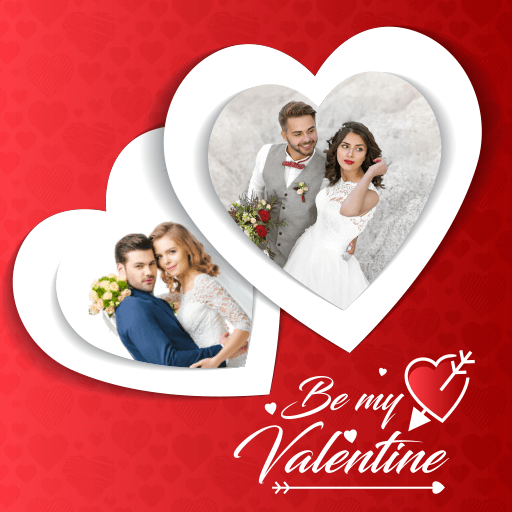 Valentines photo frame deals