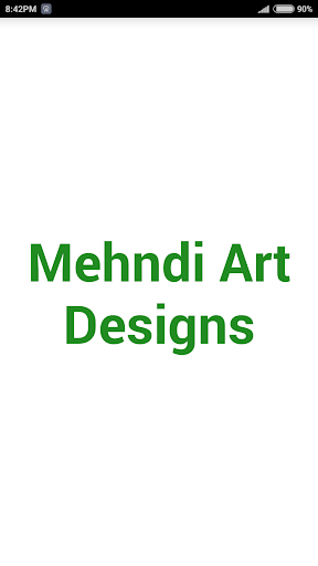 Android application Mehndi Art Designs screenshort