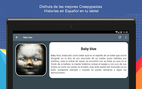 Screenshot 7 Creepypastas Historias en Espa android