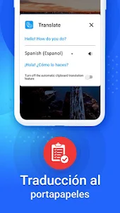 Traductor de idiomas app