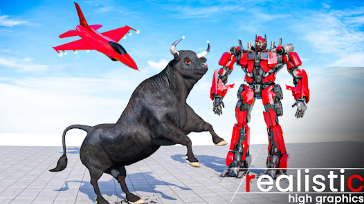 Captura 4 Angry Wild Bull Attack Game 3d android