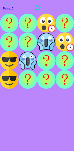 Memory Game Screen 3