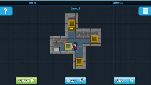 Android application Push The Box - Puzzle Game screenshort