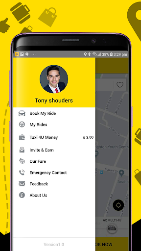 TAXI 4U Screen 2