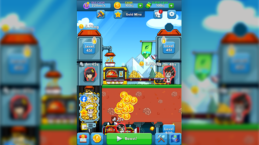 Idle Miner Tycoon: Goud & Cash