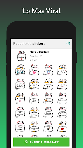 Stickers Flork Carteles Frases