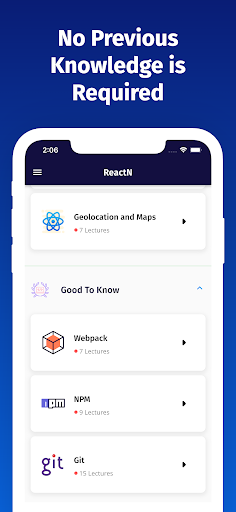 Screenshot of Learn React Native  - ReactN