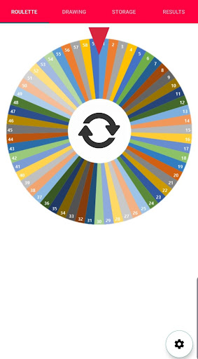 Android application Roulette Lotto 6/59- make Numb screenshort