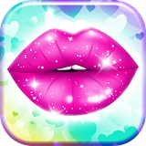 Lip Kissing Game Love Test icon