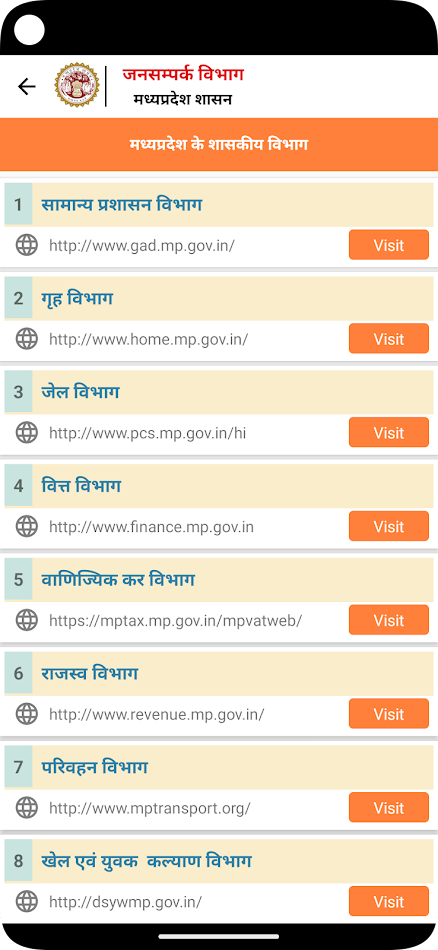 #6. Jansampark MP (Android) โดย: MPINFO DPR