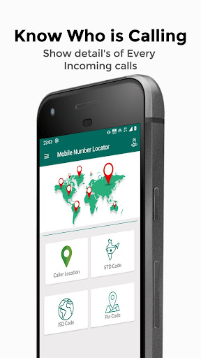 Android application Mobile Number Locator-Location screenshort