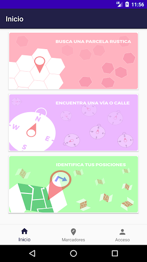 Android application GeoLoc España screenshort
