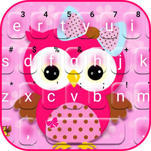 Pinky Owl Keyboard Theme logo