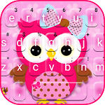 Cover Image of Download Pinky Owl Keyboard Theme  APK