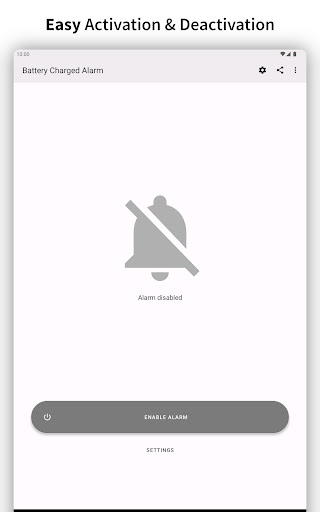 Full Battery Charge Alarm