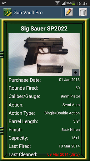 Gun Vault Pro Screen 2