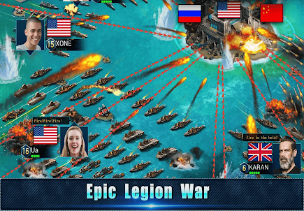 Legion Battleship: War pacific