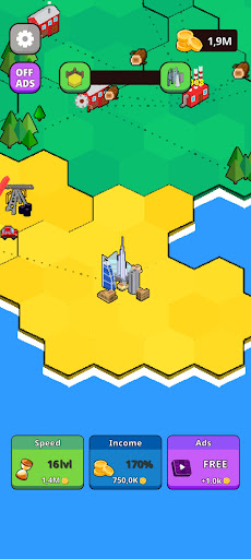 Factory world inc idle Screen 2