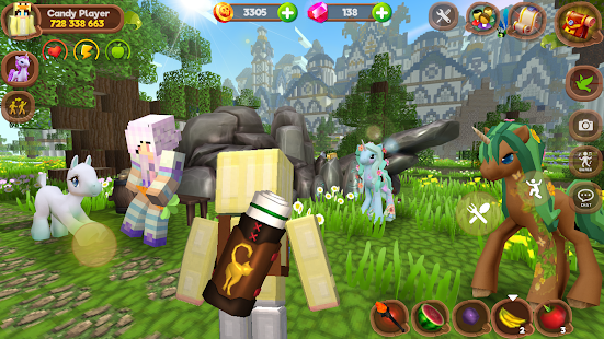 Pony Craft: Build & Survival 1.3.1 APK screenshots 4
