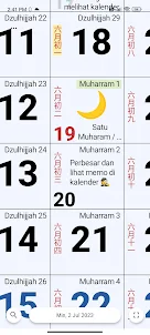 Kalender Indonesia & Hijriah