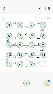 Crossmath Number Chain