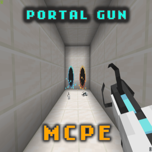 MCPE Portal Gun Mod logo