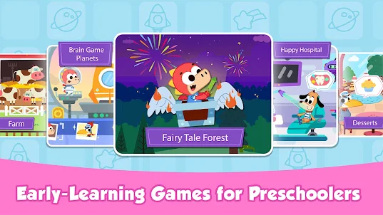 Gogo Town - Preschool Games