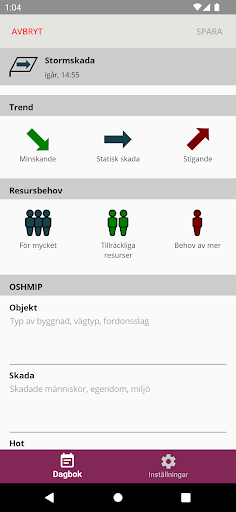 Lupp Dagbok Screen 3