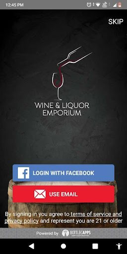 Android application Wine & Liquor Emporium screenshort