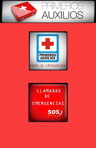 PRIMEROS AUXILIOS Screen 2