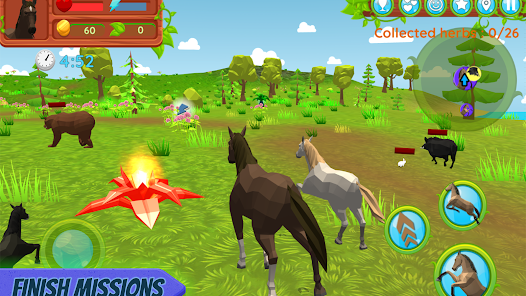 Horse Family: Animal Simulator Mod APK 1.056 (Unlimited money) Gallery 10