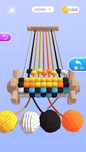 Loom Fever: Knitting Master Apk Mod for Android [Unlimited Coins/Gems] 2