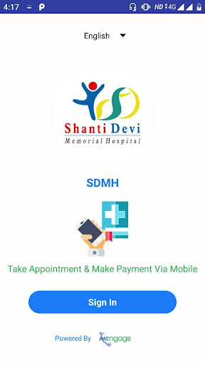 Android application Shanti Devi Memorial Hospital screenshort