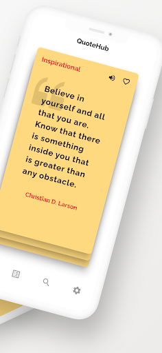 QuoteHub: Discover 1000+ Quote Screen 2