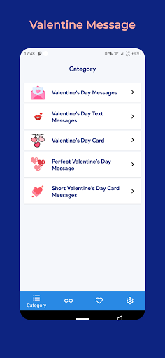 Android application Valentine Message 2024 screenshort