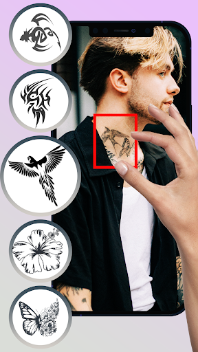 Tattoo Photo Editor App Screen 2