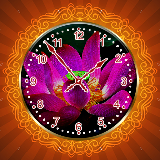 Lotus Clock Live Wallpaper logo