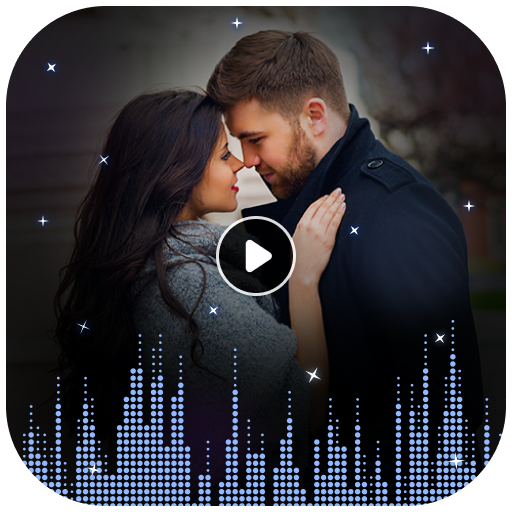 Music Beats Photo Video Maker  Icon