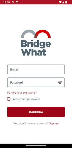 Android application Bridgewhat Academy screenshort