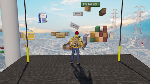 Going Up! Sky Parkour Climb Screen 3