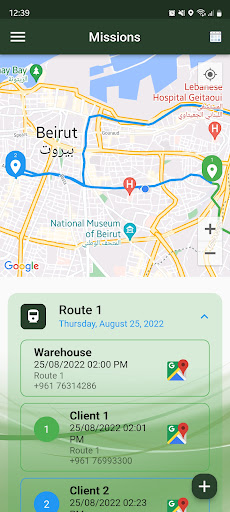 Android application Missions Pro by EasySoft screenshort