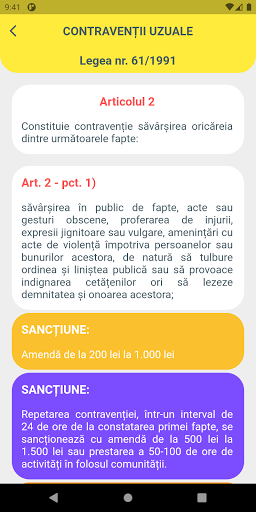 Amenzi Ordine Publica - Legea Screen 3