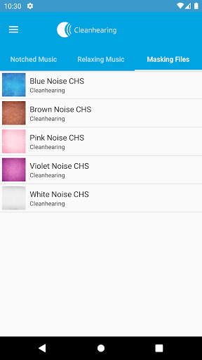 Tinnitus App by Cleanhearing Screen 3