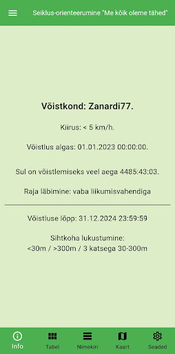 Aktiviteet.ee äpp Screen 3