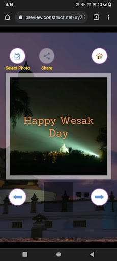 Happy Wesak Day 2024 Screenshot