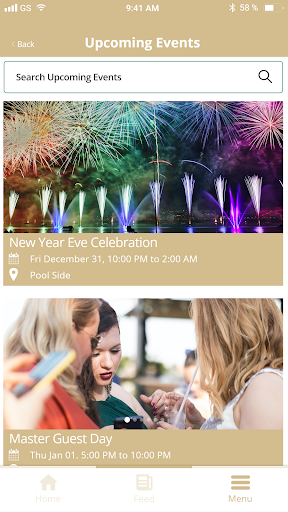 Android application The Royal Melbourne Golf Club screenshort