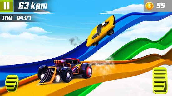 Stunt Car Games 2020: Hot Wheels Track Speed Racer Varies with device screenshots 2