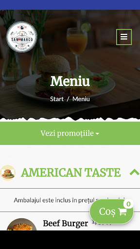 Android application San Marco Sighisoara screenshort
